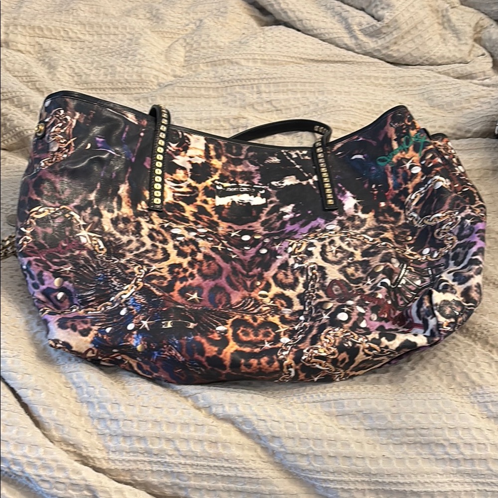 Jimmy Choo Leopard Print Women's Bag